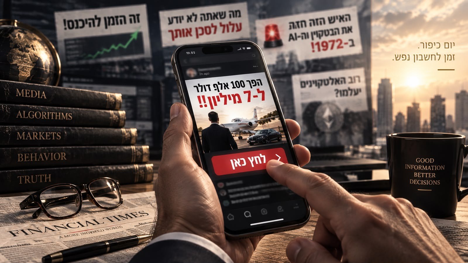 חטאים קטנים, כותרות גדולות: השקרים שמאחורי תעשיית הקליקבייט